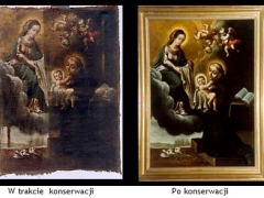 „Matka Boska z Dzieciątkiem i Św.Antonim”